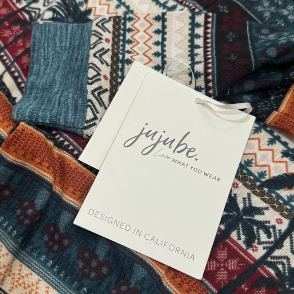 NEW Jujube Made in CA Christmas in CA Palm Tree One Piece Kid's Size 10/12 - Picture 7 of 11